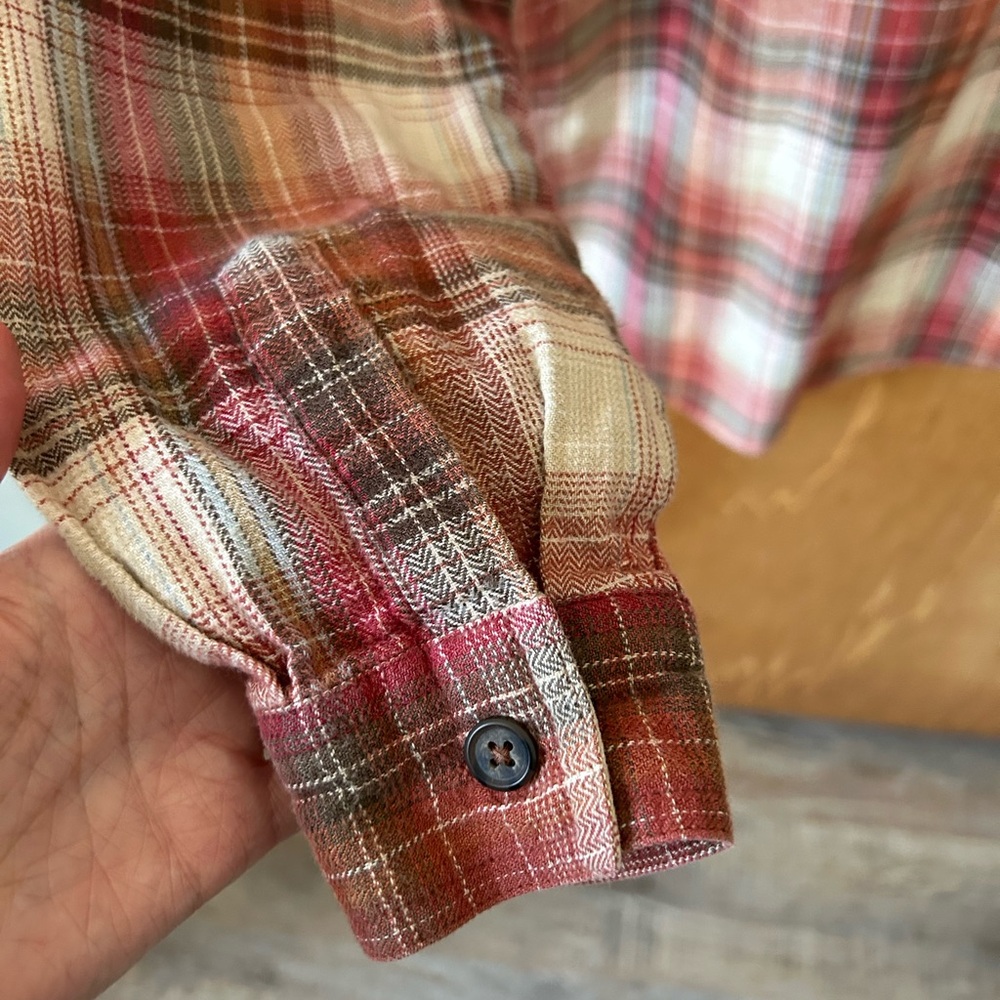 Plaid Button-Up Shirt - Picture 7 of 7